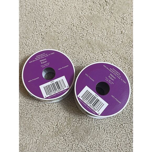 Celebrate It Michaels Crafting Stripe Ribbon - Picture 3 of 3